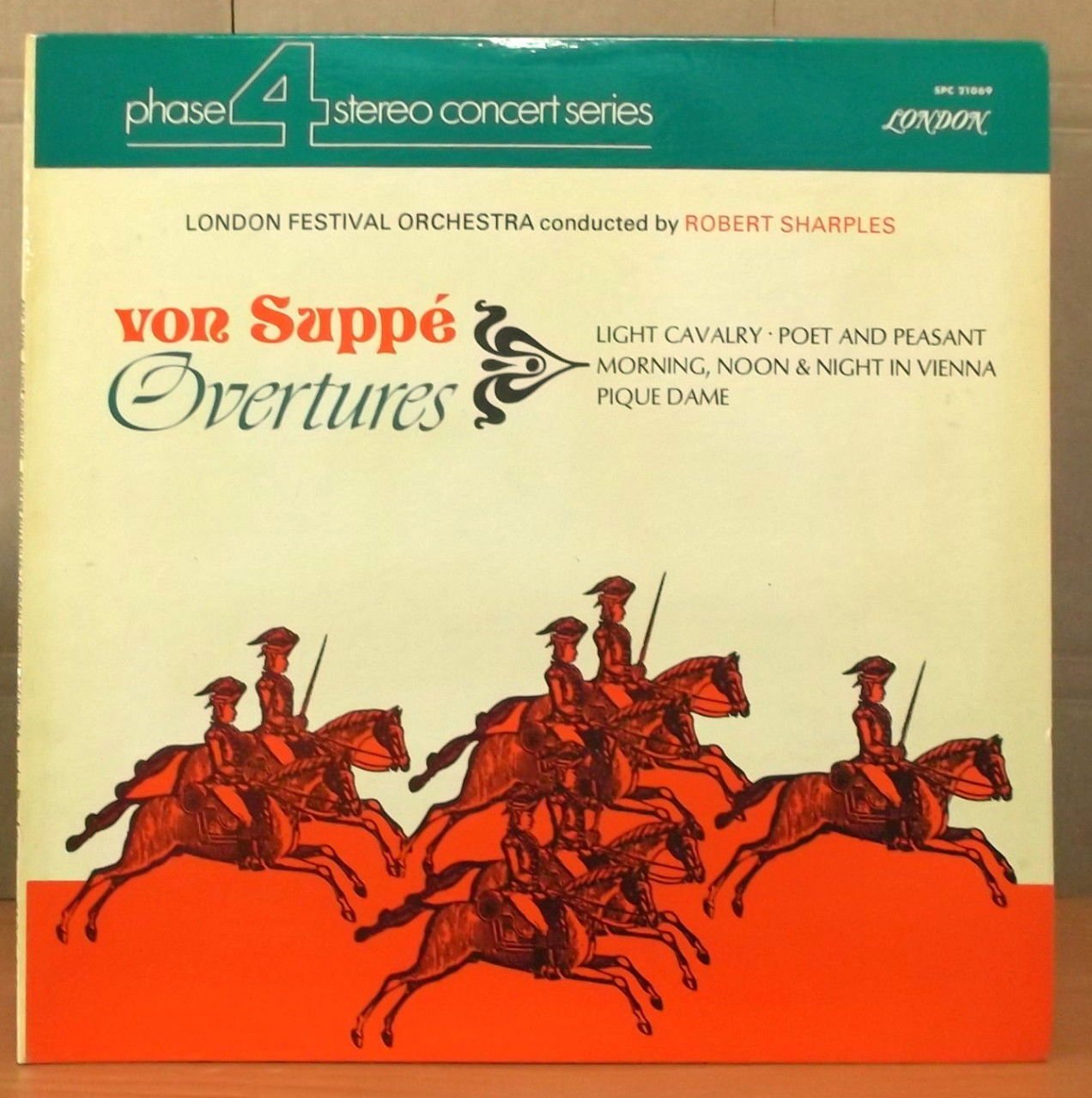 VON SUPPE OVERTURES ROBERT SHARPLES LP 2.EL