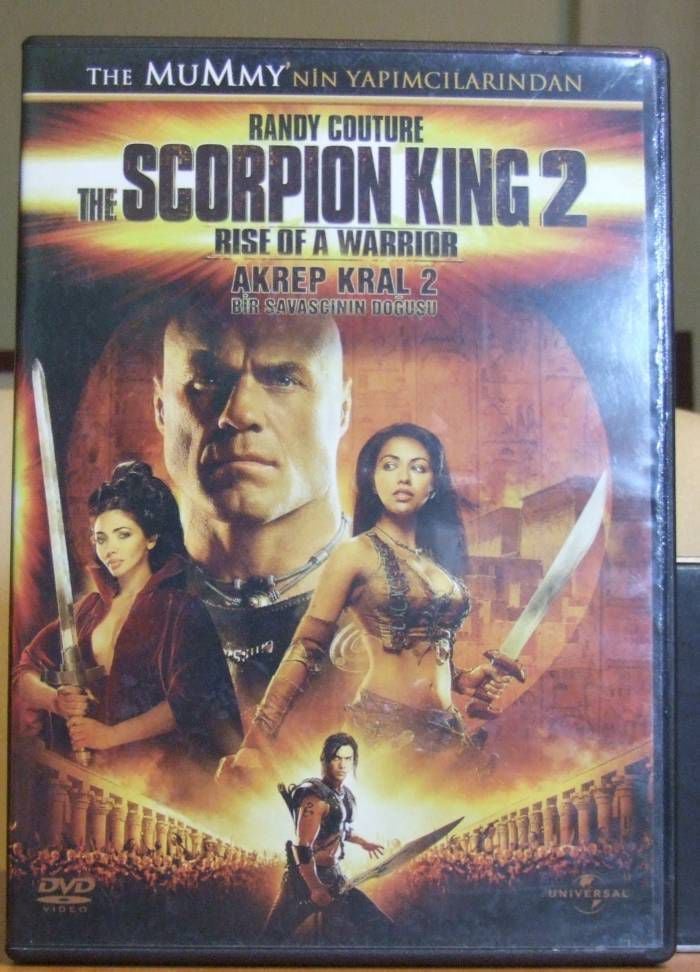 THE SCORPION KING 2 RISE OF A WARRIOR - AKREP KRAL 2 BİR SAVAŞÇININ DOĞUŞU - RANDY COUTURE - DVD 2.EL