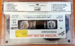 VICTORIA WILSON-JAMES - PERSEVERANCE (1991) UZELLI CASSETTE MADE IN TURKEY ''NEW'' PAPER LABEL