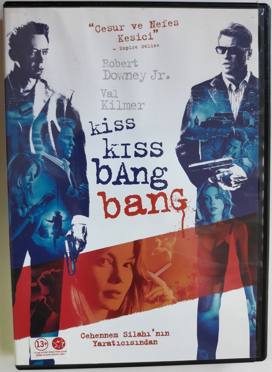 KISS KISS BANG BANG - ROBERT DOWNEY JR. - VAL KILMER - DVD 2.EL