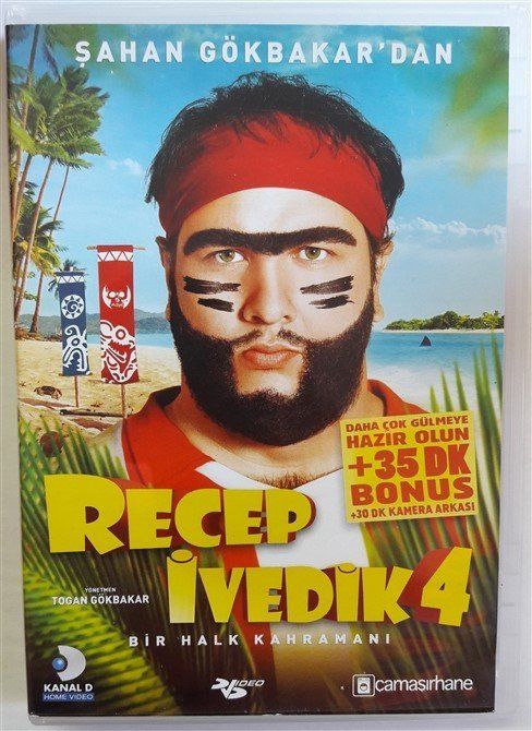 RECEP İVEDİK 4 + 35 DK - ŞAHAN GÖKBAKAR - TOGAN GÖKBAKAR - DVD 2.EL
