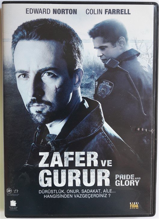 ZAFER VE GURUR - PRIDE AND GLORY - EDWARD NORTON - COLIN FARRELL - DVD 2.EL