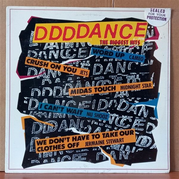 DDDDANCE / CAMEO, JETS, MIDNIGHT STAR, REGINA, CHAKA KHAN, JESSE JOHNSON (1987) - LP DÖNEM BASKISI SIFIR PLAK