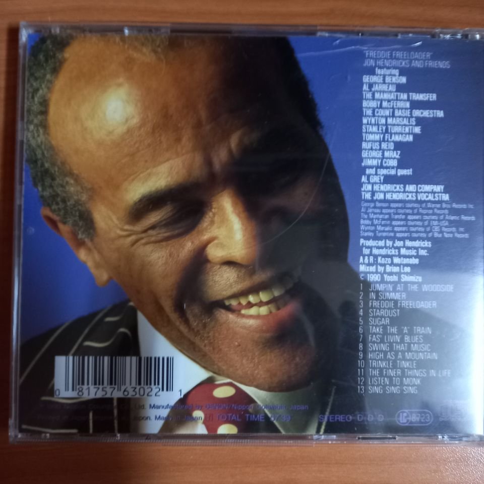 JON HENDRICKS AND FRIENDS – FREDDIE FREELOADER (1990) - CD 2.EL