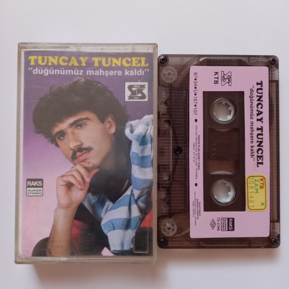 TUNCAY TUNCEL - DÜĞÜNÜMÜZ MAHŞERE KALDI (1987) - KASET 2.EL