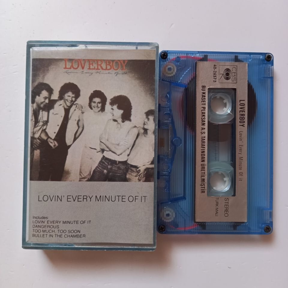 LOVERBOY - LOVIN' EVERY MINUTE OF IT - KASET 2.EL