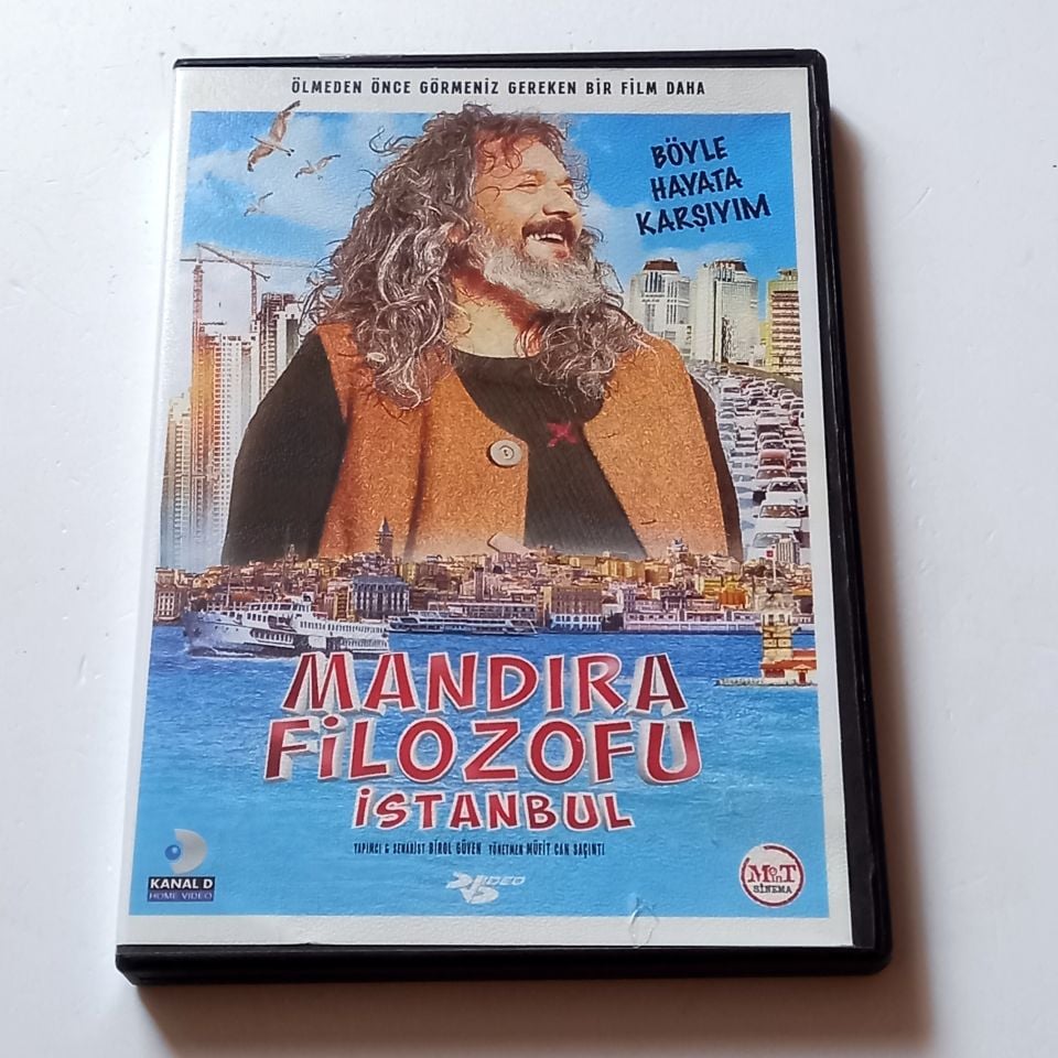 MANDIRA FİLOZOFU İSTANBUL - MÜFİT CAN SAÇINTI, KEMAL KURUÇAY - YÖN.: MÜFİT CAN SAÇINTI - DVD 2.EL