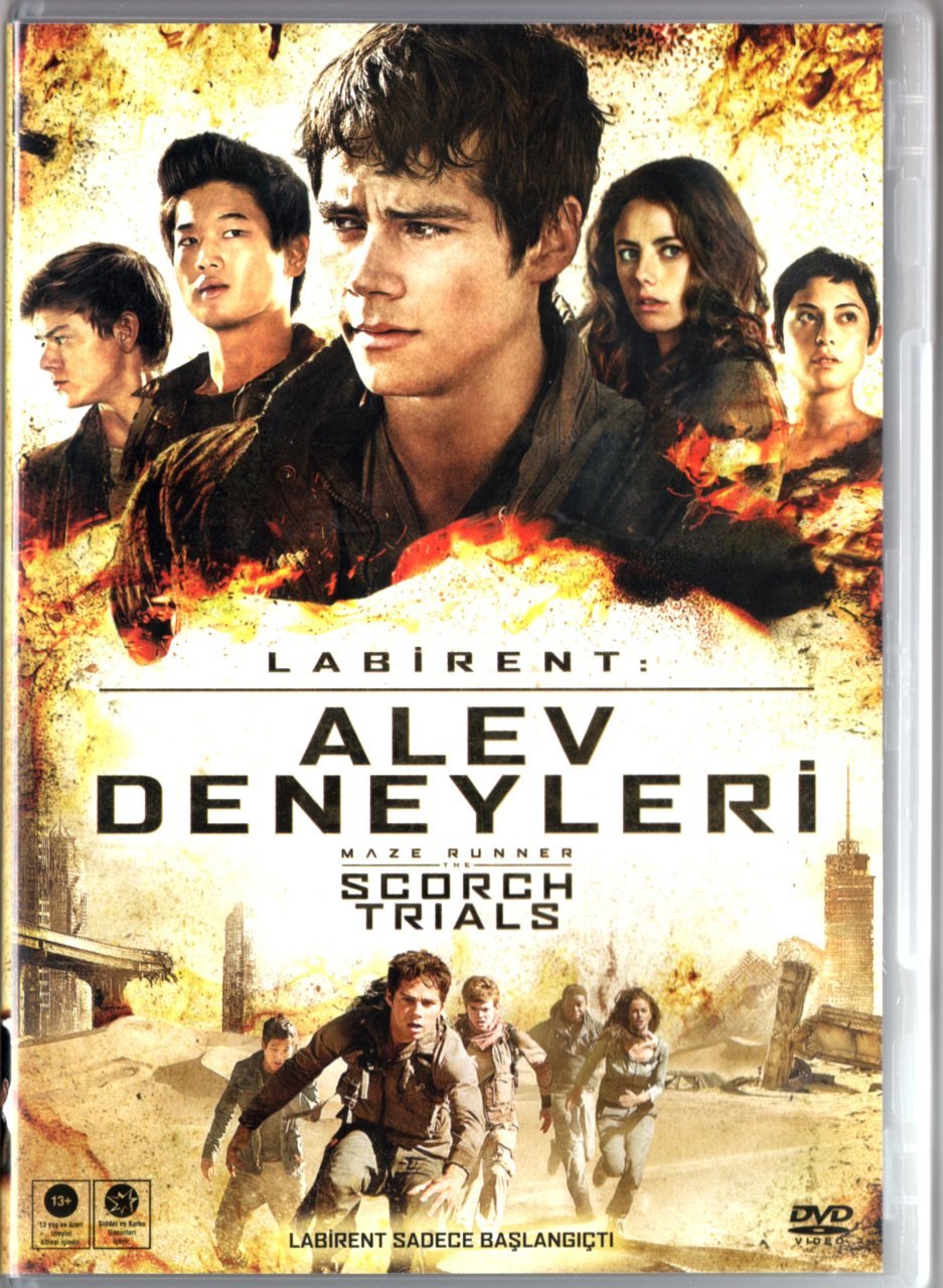 LABİRENT: ALEV DENEYLERİ - THE MAZE RUNNER SCORCH TRIALS (2015) - DYLAN O'BRIEN - DVD 2.EL