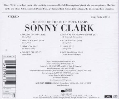 SONNY CLARK – THE BEST OF THE BLUE NOTE YEARS (2001) - CD AMBALAJINDA SIFIR