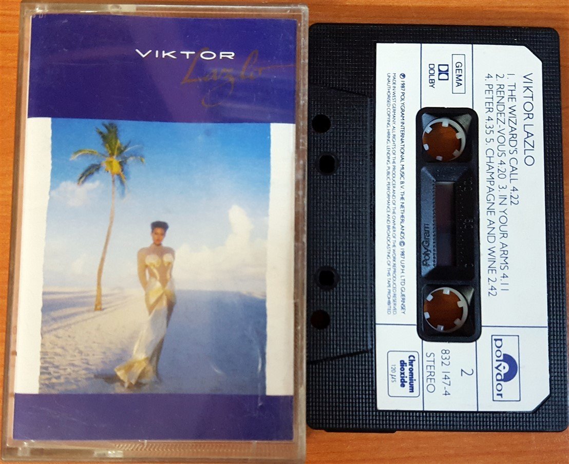 VIKTOR LAZLO - VIKTOR LAZLO CASSETTE MADE IN WEST GERMANY ''USED'' PAPER LABEL