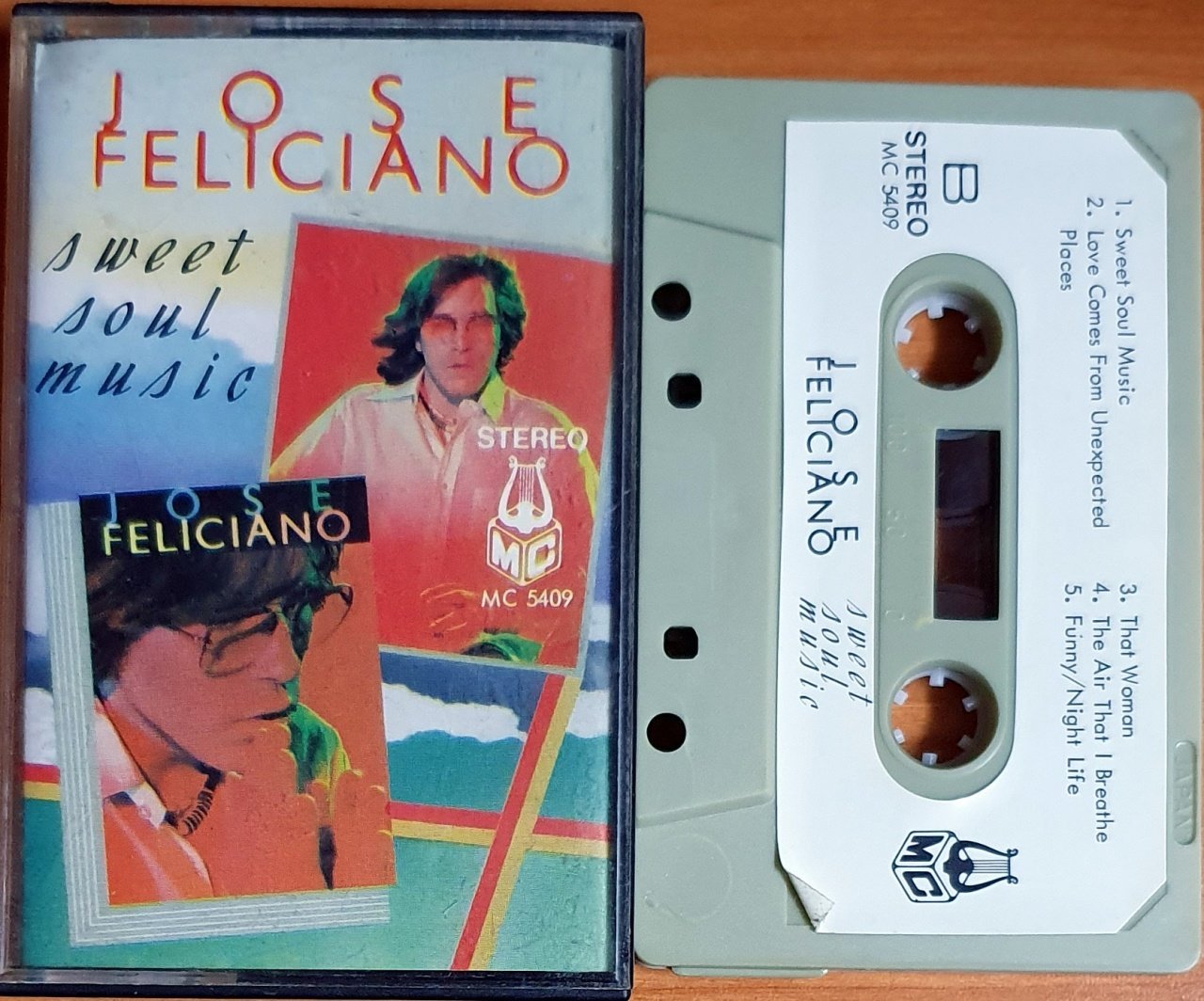 JOSE FELICIANO - SWEET SOUL MUSIC - KASET MC 2.EL