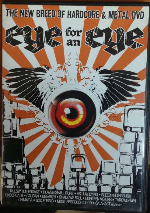 EYE FOR AN EYE HARDCORE AND METAL - DVD 2.EL