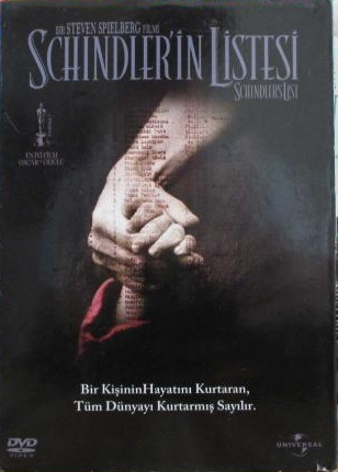 SCHINDLER'İN LİSTESİ - SCHINDLER'S LIST - LIAM NEESON - BEN KINGSLEY - RALPH FIENNES - STEVEN SPIELBERG - 2DVD 2.EL