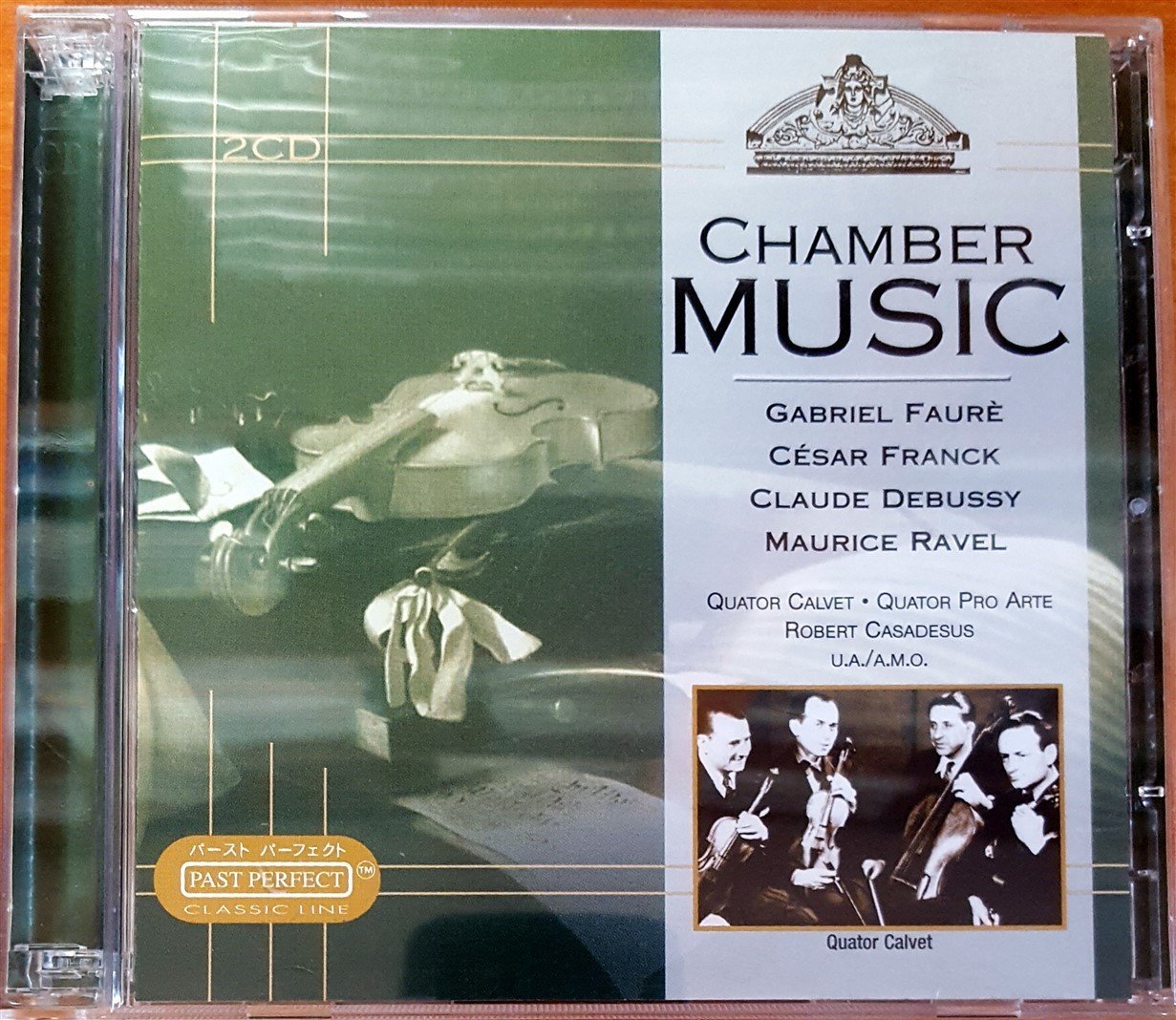 CHAMBER MUSIC / GABRIEL FAURE CESAR FRANCK CLAUDE DEBUSSY MAURICE RAVEL (2002) 2CD 2.EL