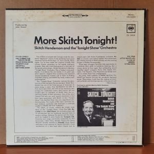 SKITCH HENDERSON AND THE ''TONIGHT SHOW'' ORCHESTRA - MORE SKITCH TONIGHT (1966) - LP 2.EL PLAK