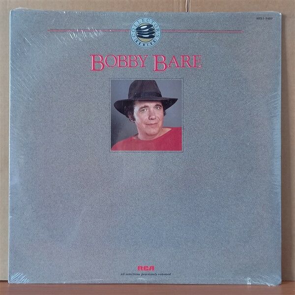BOBBY BARE - BOBBY BARE / COLLECTOR'S SERIES (1985) - LP DÖNEM BASKISI SIFIR PLAK