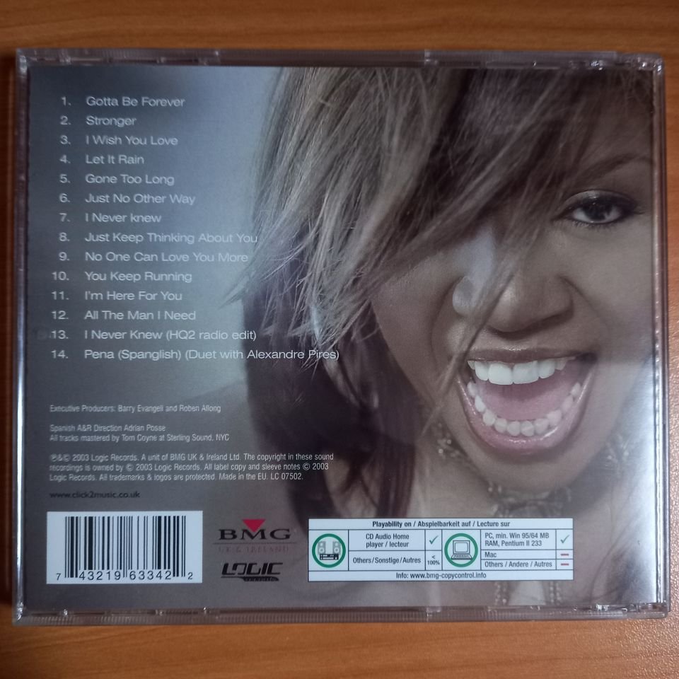 GLORIA GAYNOR – I WISH YOU LOVE (2003) - CD 2.EL