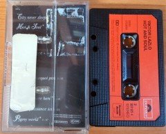 VIKTOR LAZLO - HOT & SOUL CASSETTE MADE IN WEST GERMANY ''USED'' PAPER LABEL