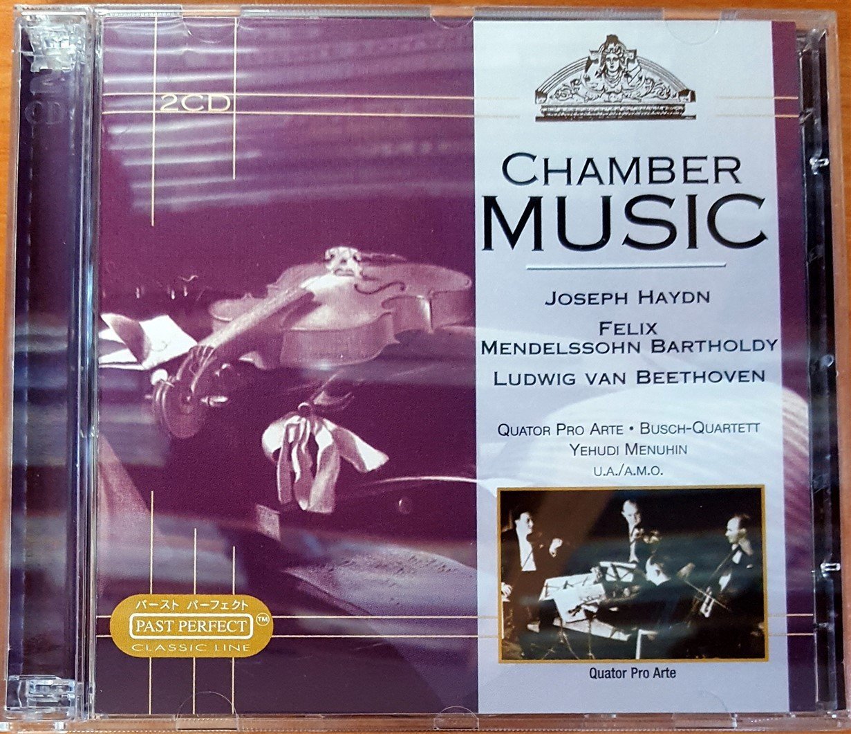 CHAMBER MUSIC / JOSEPHN HAYDN FELIX MENDELSSOHN BARTHOLDY LUDVIG VAN BEETHOVEN (2002) 2CD 2.EL