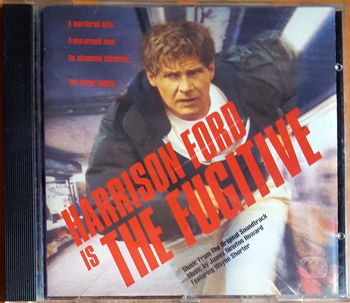 THE FUGITIVE SOUNDTRACK / JAMES NEWTON HOWARD, WAYNE SHORTER (1993) ELEKTRA CD 2.EL