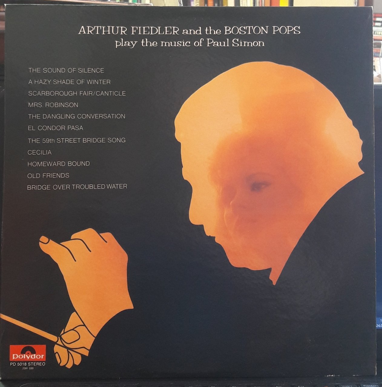 ARTHUR FIEDLER AND THE BOSTON POPS PLAY THE MUSIC OF PAUL SIMON - PLAK 2.EL
