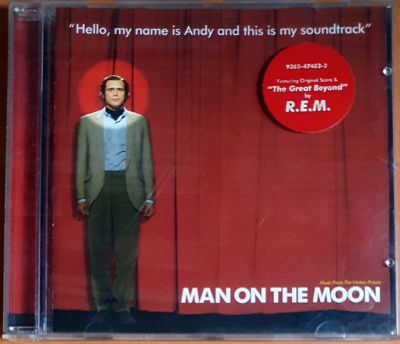 MAN ON THE MOON SOUNDTRACK / REM, BOB JAMES, ANDY KAUFMAN, TONY CLIFTON (1999) - CD 2.EL