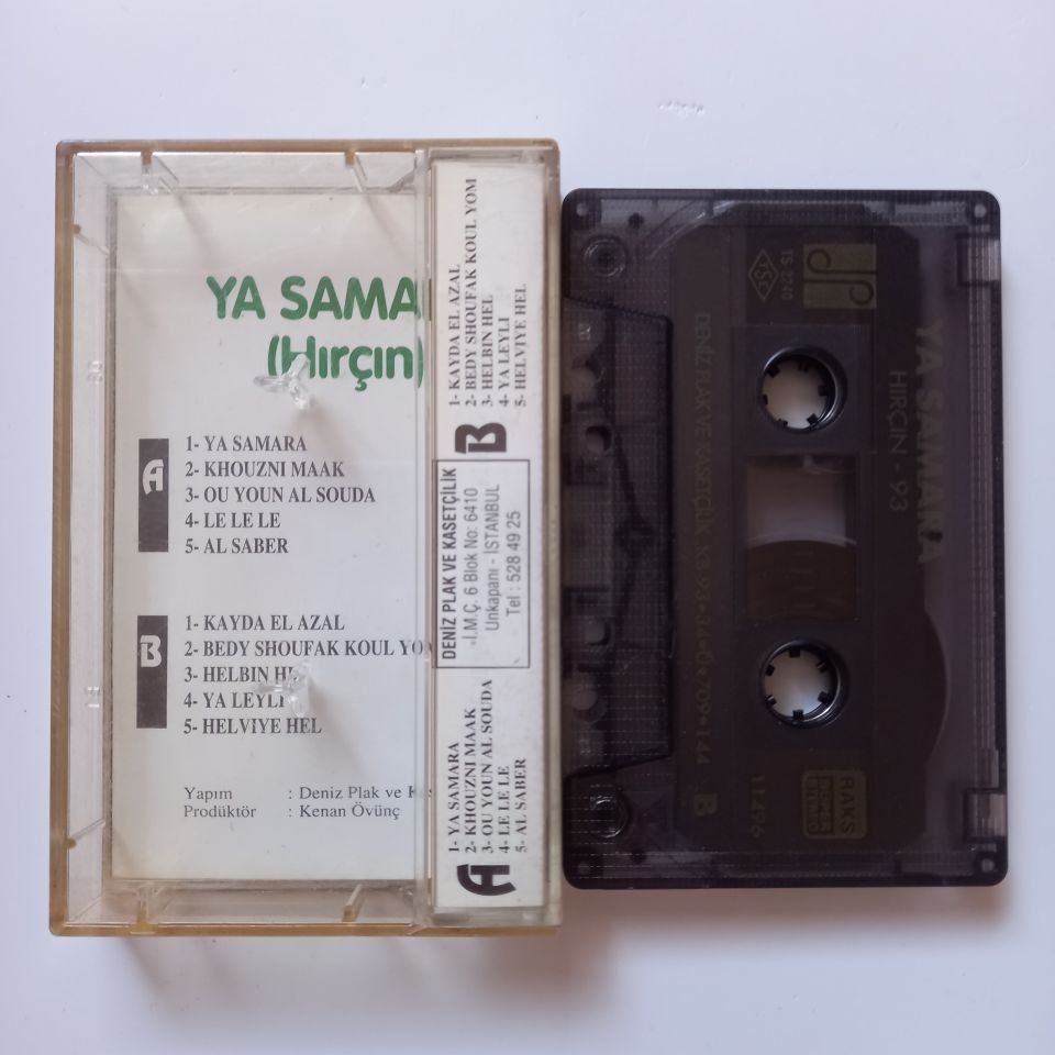 YA SAMARA / HIRÇIN 93 / ORTADOĞU DANSLARI (1993) - KASET 2.EL