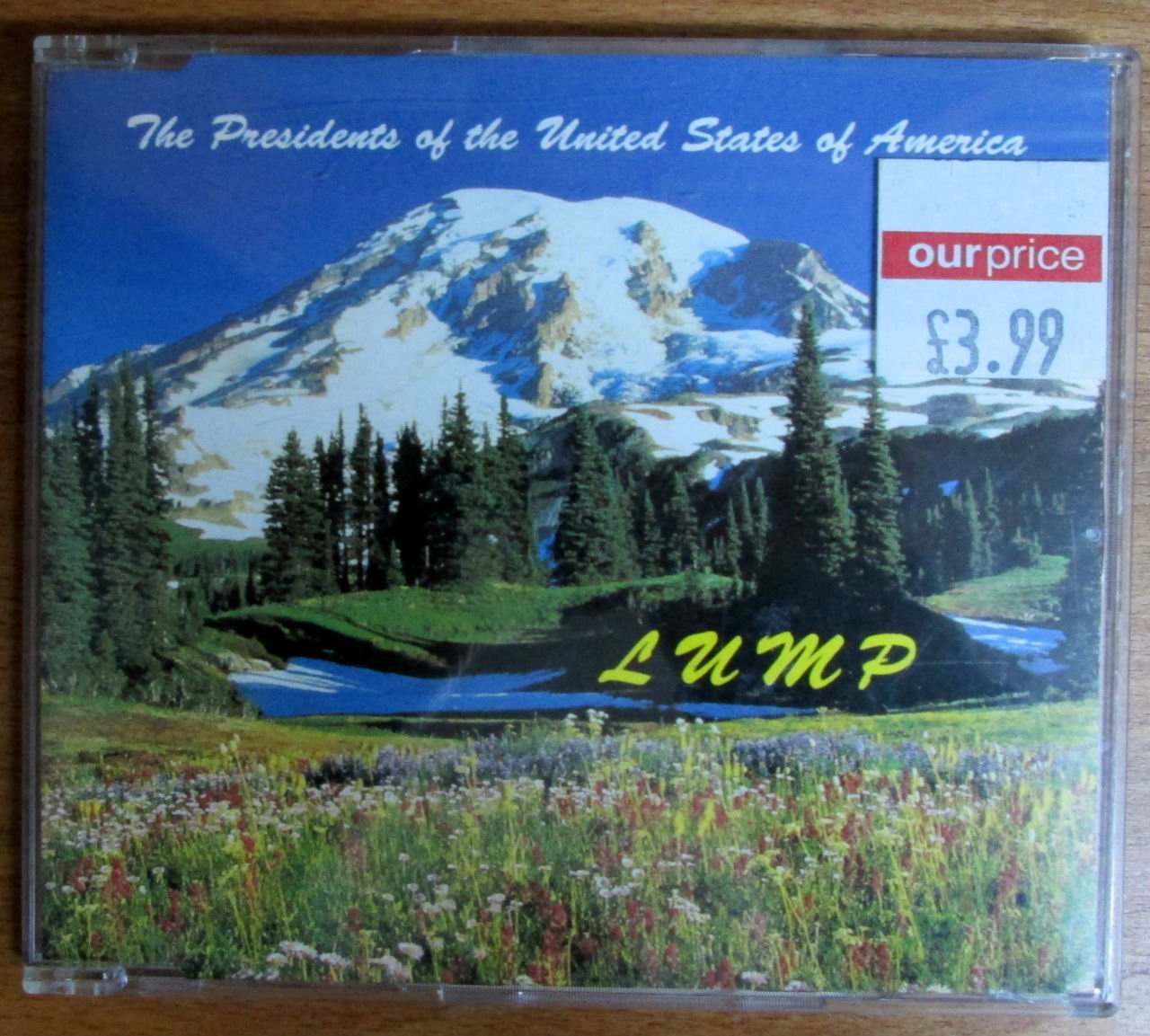 THE PRESIDENT OF THE USA LUMP SINGLE CD 2.EL