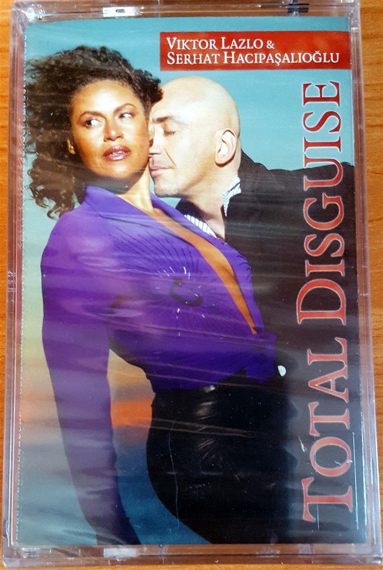 VIKTOR LAZLO & SERHAT HACIPAŞALIOĞLU - TOTAL DISGUISE (2004) PLAKSAN CASSETTE MADE IN TURKEY ''NEW''