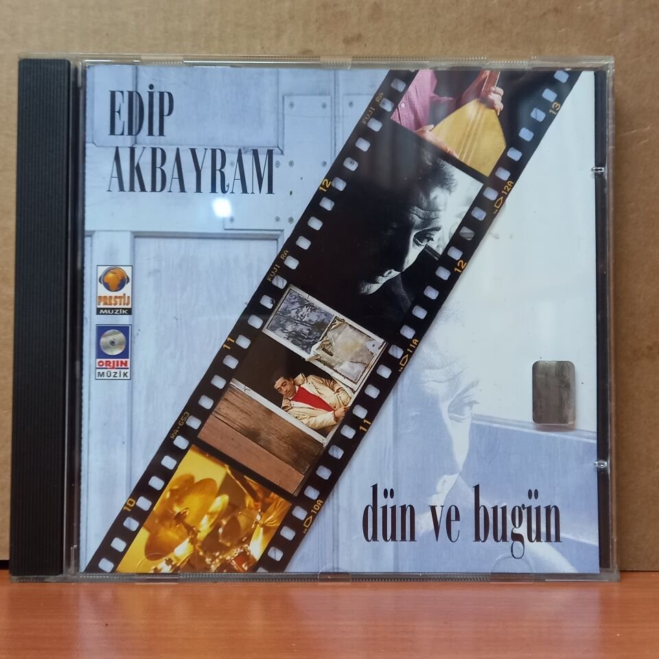 EDİP AKBAYRAM - DÜN VE BUGÜN (1998) - CD 2.EL
