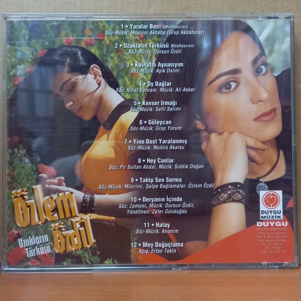 ÖZLEM ÖZDİL - UZAKLARIN TÜRKÜSÜ - CD 2.EL