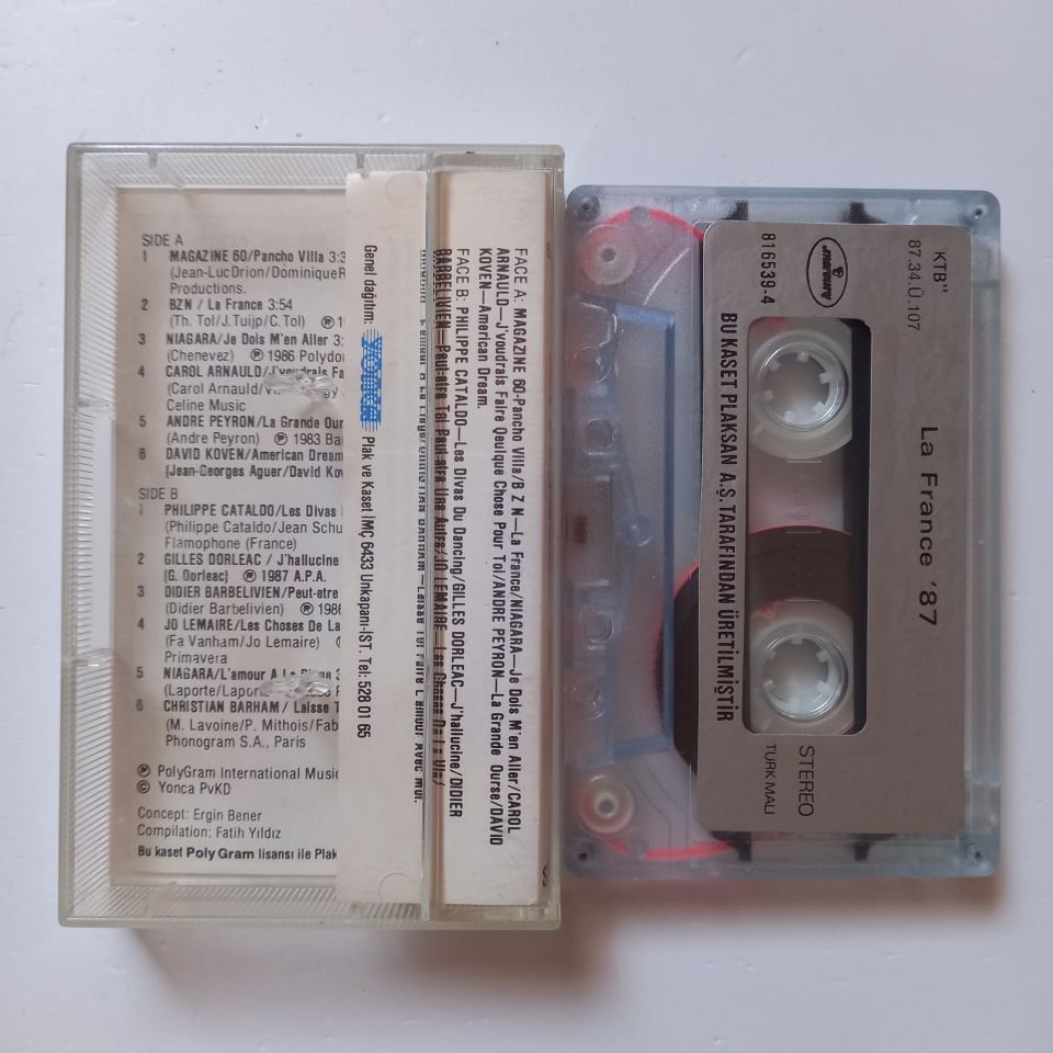 LA FRANCE '87 (1987) - KASET 2.EL