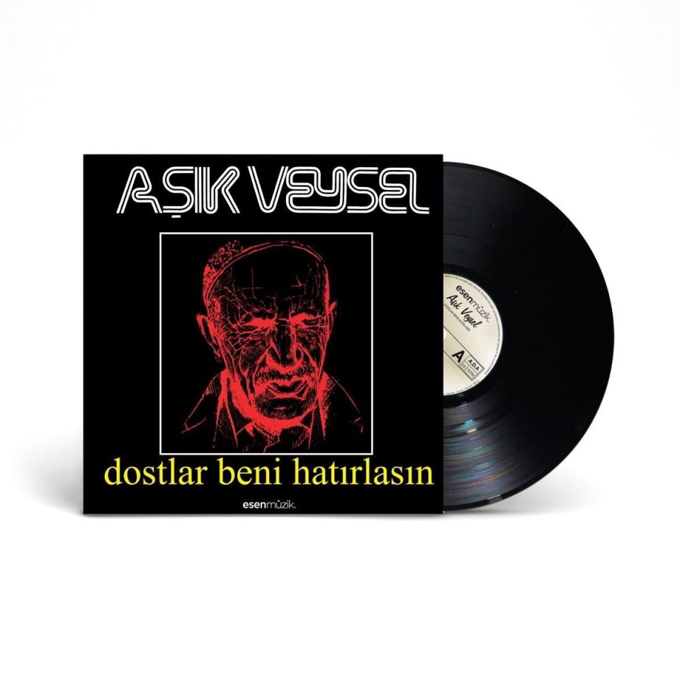 AŞIK VEYSEL - DOSTLAR BENİ HATIRLASIN - LP YENİ BASIM SIFIR PLAK