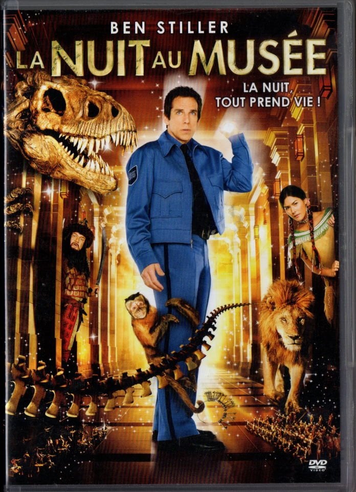 NIGHT AT THE MUSEUM - BEN STILLER - DVD 2.EL TÜRKÇE ALTYAZI YOKTUR