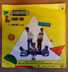 NEW EDITION - CANDY GIRL / CANDY GIRL instrumental (1983) - 7'' 45 DEVİR SINGLE PLAK