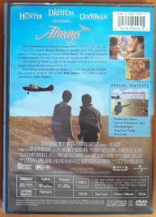 ALWAYS - HOLLY HUNTER - STEVEN SPIELBERG - DVD 2.EL 1. BÖLGE TR ALTYAZI YOKTUR