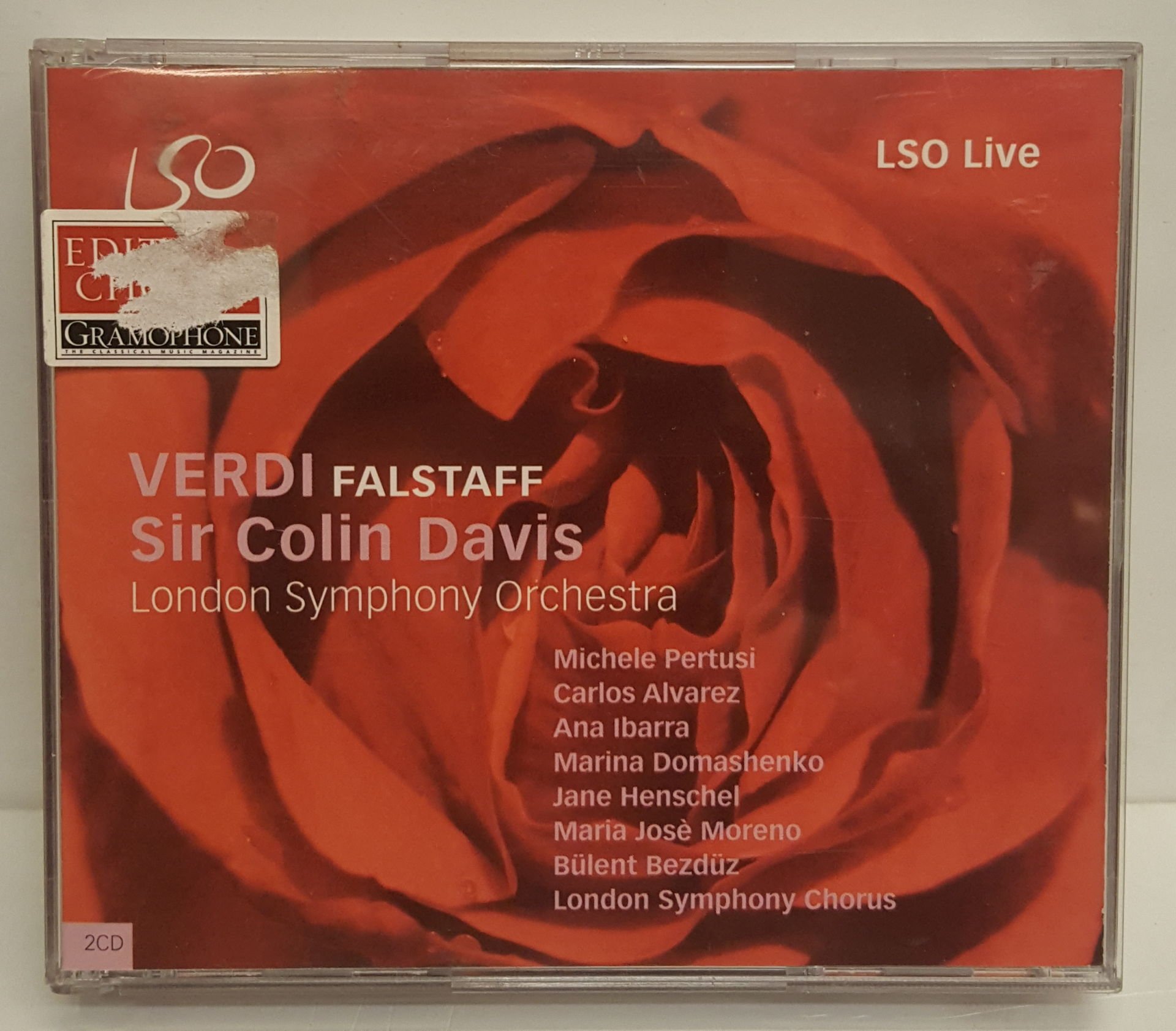 VERDI - FALSTAFF / COLIN DAVIS,PERTUSI,ALVAREZ,DOMASHENKO (2004) - 2CD 2.EL