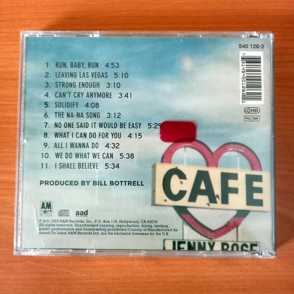 SHERYL CROW – TUESDAY NIGHT MUSIC CLUB (1993) - CD 2.EL