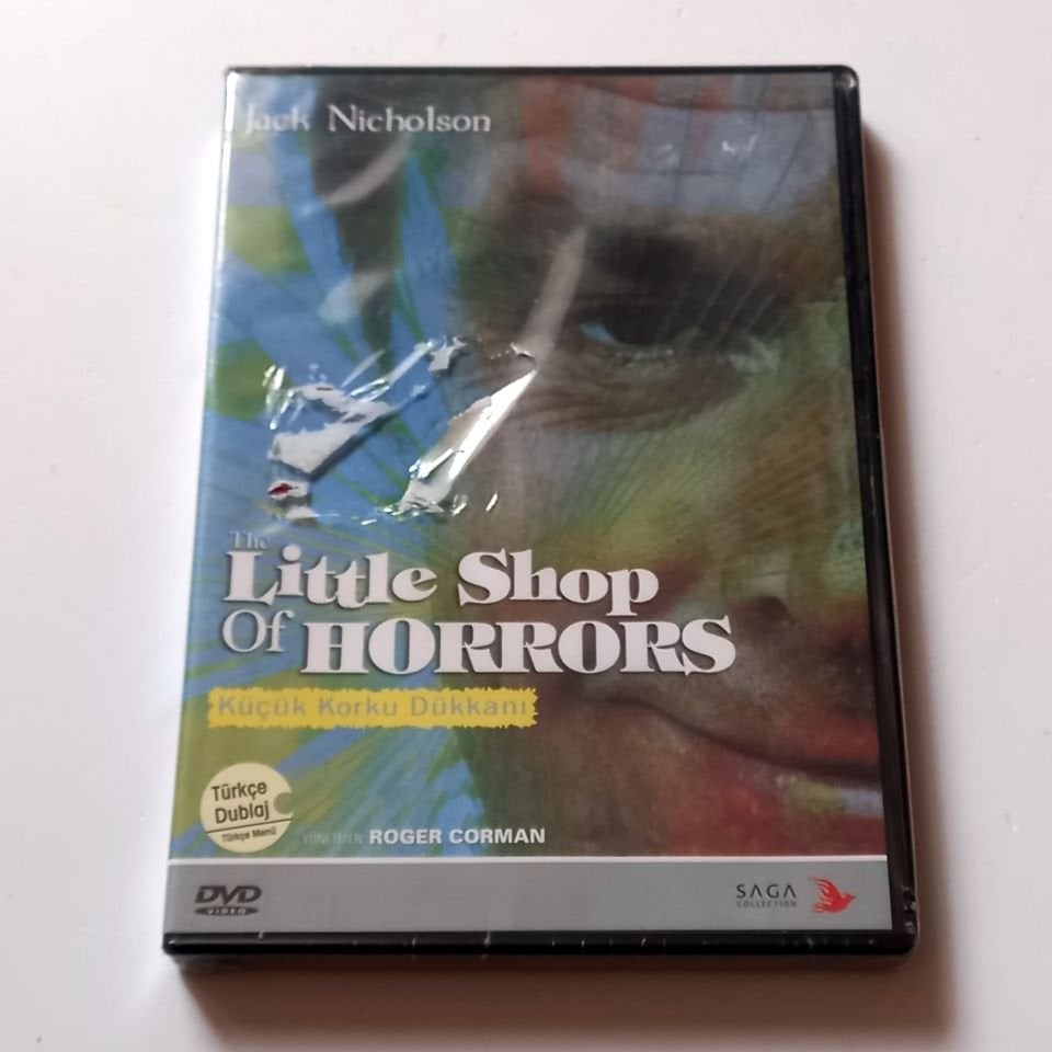KÜÇÜK KORKU DÜKKANI / LITTLE SHOP OF HORRORS (1960) - JONATHAN GAZE, JACK NICHOLSON - YÖN.: ROGER CORMAN - DVD AMBALAJINDA SIFIR