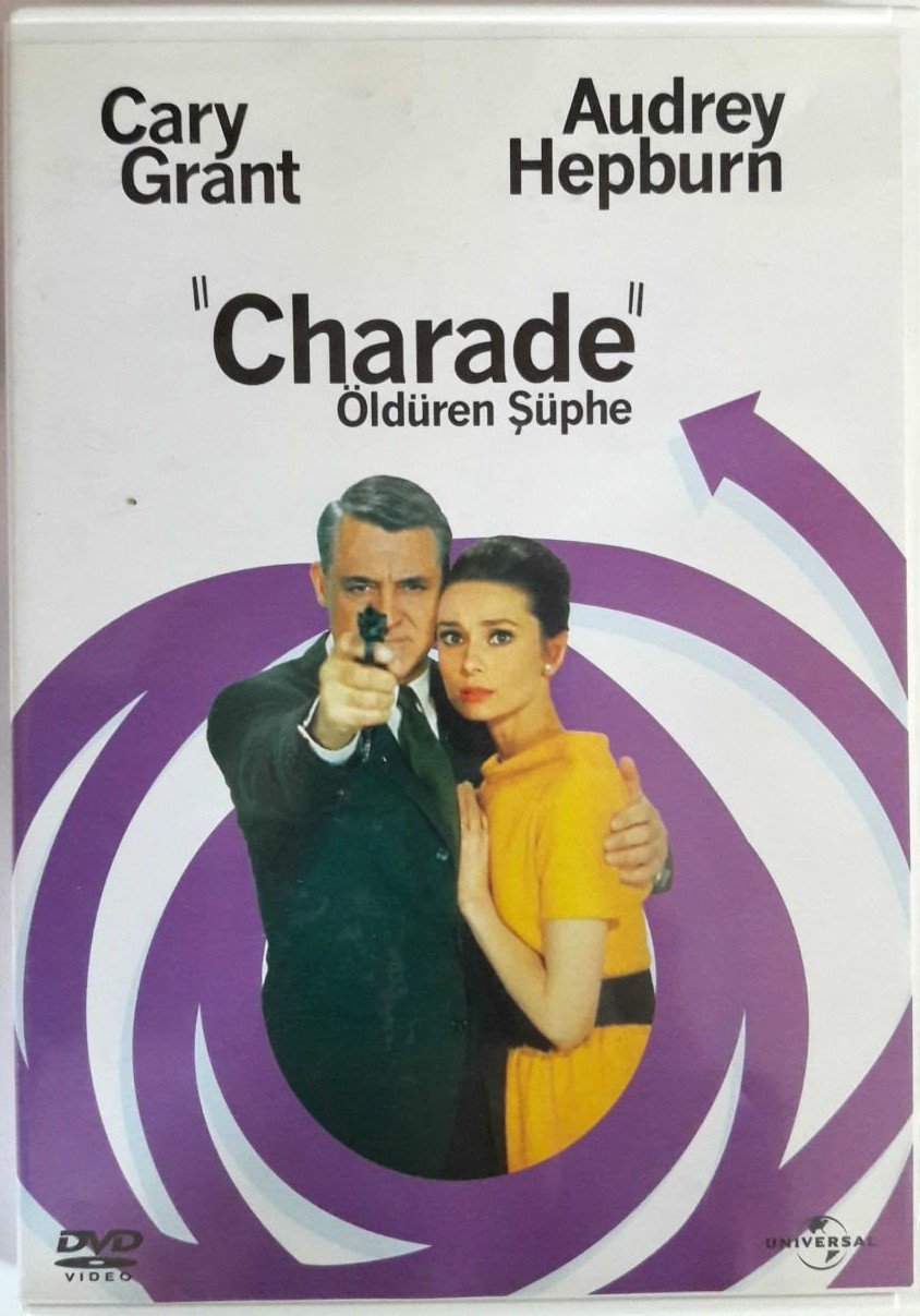 CHARADE - ÖLDÜREN ŞÜPHE - AUDREY HEPBURN - CARY GRANT - DVD 2.EL
