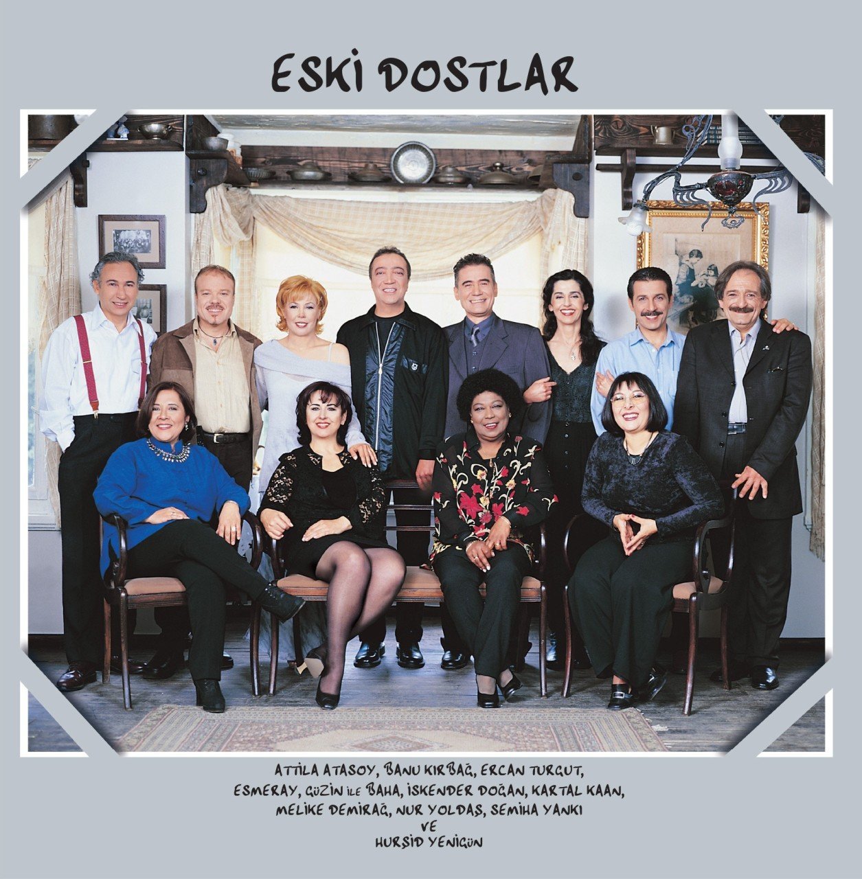 ESKİ DOSTLAR - ÇEŞİTLİ SANATÇILAR - LP ATTİLA ATASOY ESMERAY NUR YOLDAŞ SEMİHA YANKI SIFIR