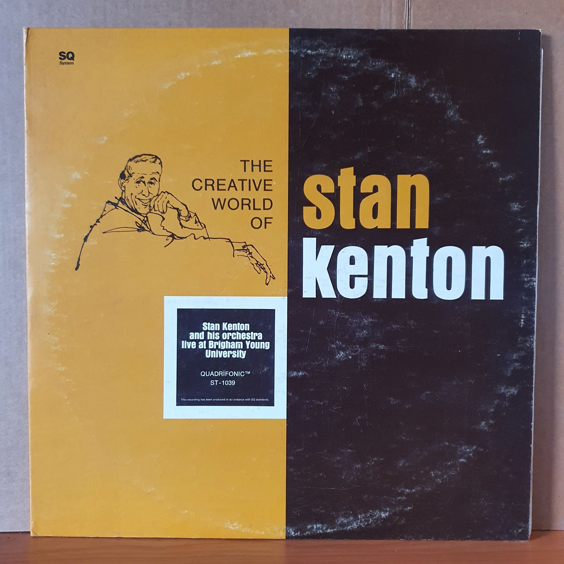 STAN KENTON AND HIS ORCHESTRA - LIVE AT BRIGHAM YOUNG UNIVERSITY (1971) - 2LP 2.EL PLAK