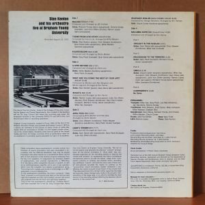 STAN KENTON AND HIS ORCHESTRA - LIVE AT BRIGHAM YOUNG UNIVERSITY (1971) - 2LP 2.EL PLAK