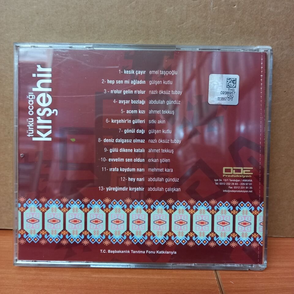 TÜRKÜ OCAĞI / KIRŞEHİR (2012) - CD 2.EL