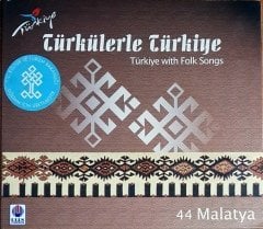 TÜRKÜLERLE TÜRKİYE / 44 MALATYA (2003) ULUS MÜZİK CD 2.EL