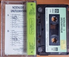 NOSTALGIE / UNUTULMAYANLAR (1989) GÖKALP KASET 2.EL