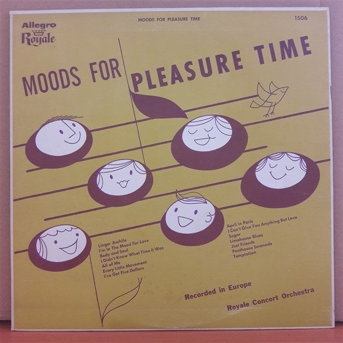 MOODS FOR PLEASURE TIME - LP 2.EL PLAK