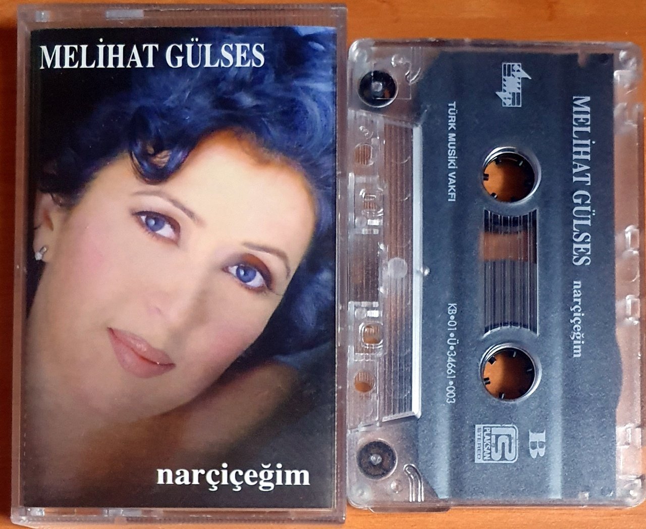 MELİHAT GÜLSES - NARÇİÇEĞİM (2001) - KASET 2.EL
