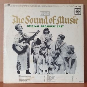 THE SOUND OF MUSIC ORIGINAL BROADWAY CAST / MARY MARTIN - LP 2.EL PLAK