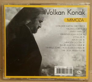VOLKAN KONAK - MİMOZA (2009) - CD KARADENİZ FOLK POP 2.EL